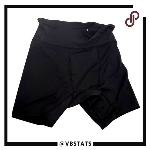 Tommie Copper Women's Waistband Back Support Compression Shorts Black Large - Picture 1 of 6